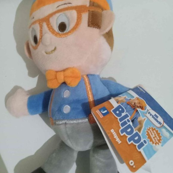 Talking BLIPPI Plush Doll 6" Educational Preschool Toy - Picture 2 of 4